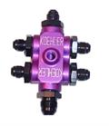 Fuel injection fuel return log.
