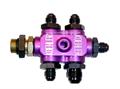 Fuel injection fuel return.