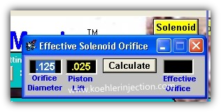 Nitrous Master effective solenoid flow panel.