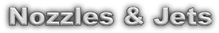 Enderle nozzles and jets